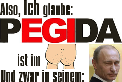 pegida ist im arsch
